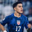 Alejandro Zendejas durante un partido con la Selección de Estados Unidos | INSTAGRAM @azenssa_