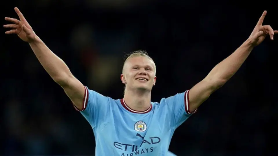 Histórico Erling Haaland, se convirtió en máximo goleador en una temporada de PL en victoria del City