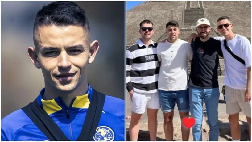 América: Álvaro Fidalgo visitó las Pirámides de Teotihuacán