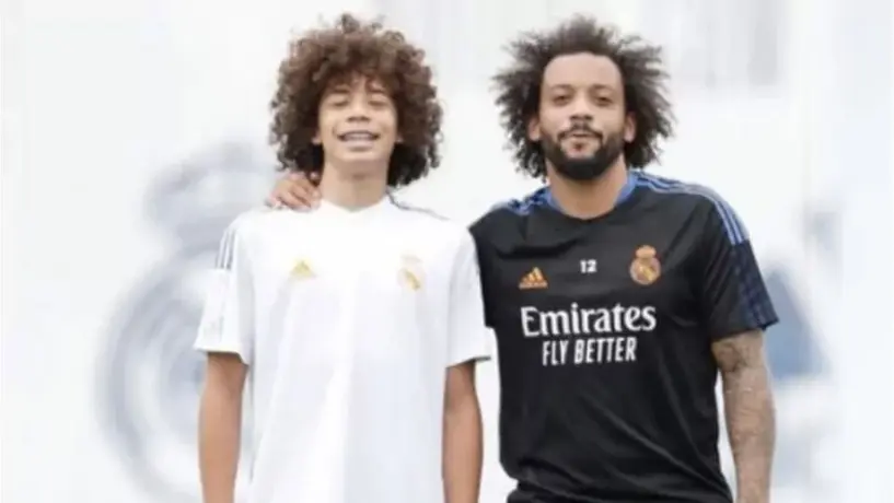 Enzo Alves, hijo de Marcelo, celebra su graduación a los CR7