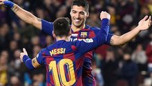 La Jaiba Brava recreó el famoso penalti indirecto entre Messi y Luis Suárez en el Barcelona