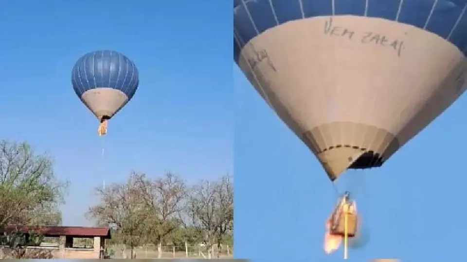 Detienen al piloto del globo aerostático que se incendió en Teotihuacán