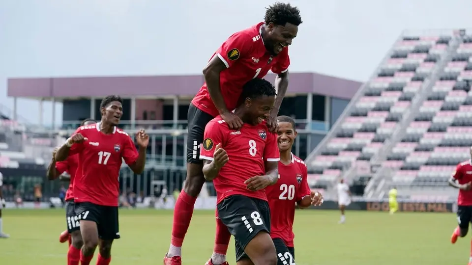 Copa Oro: Trinidad y Tobago golea a San Cristóbal y Nieves y es líder del Grupo A