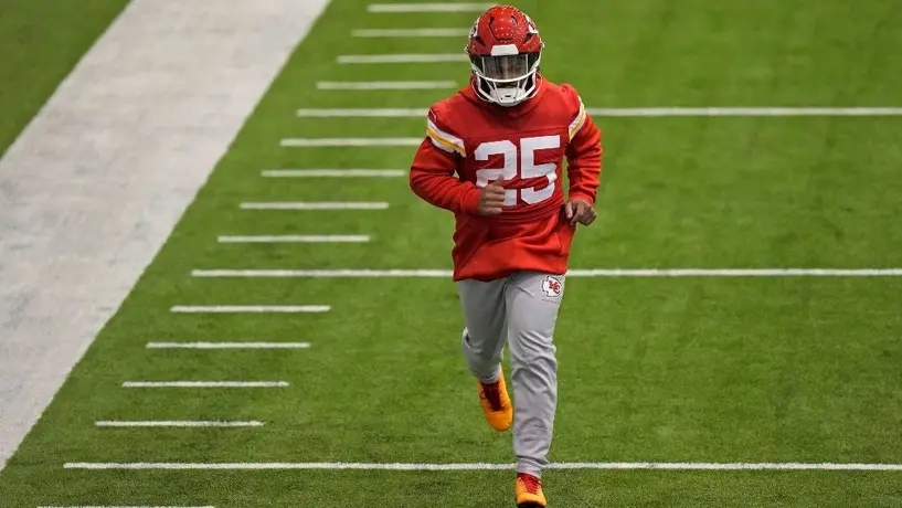 Super Bowl LVII: Kansas City Chiefs recupera a Clyde Edwards-Helaire