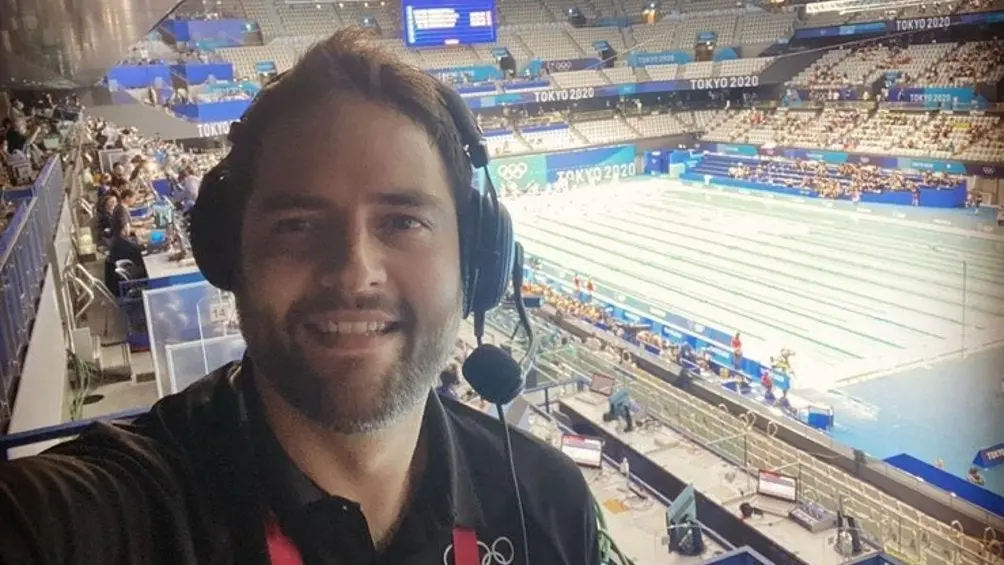 Memo Schutz durante una cobertura | INSTAGRAM @:Memo_Schutz