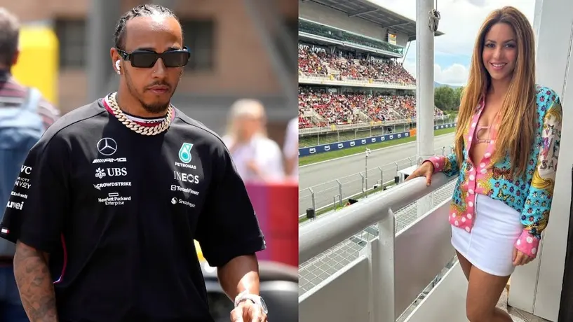 Hamilton y Shakira sí se encuentran en una relación; están en la etapa de conocerse