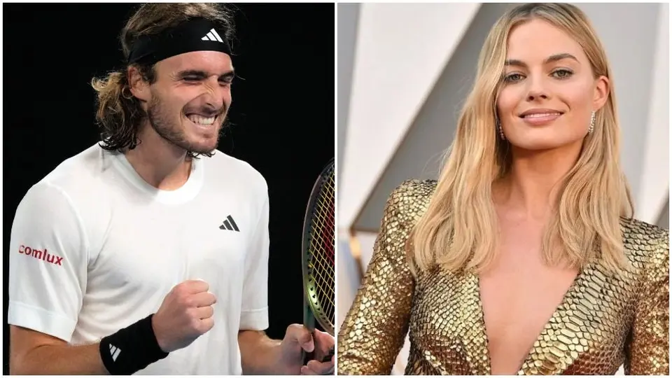 Tsitsipas envía mensaje a Margot Robbie tras acceder a semifinales del Australian Open