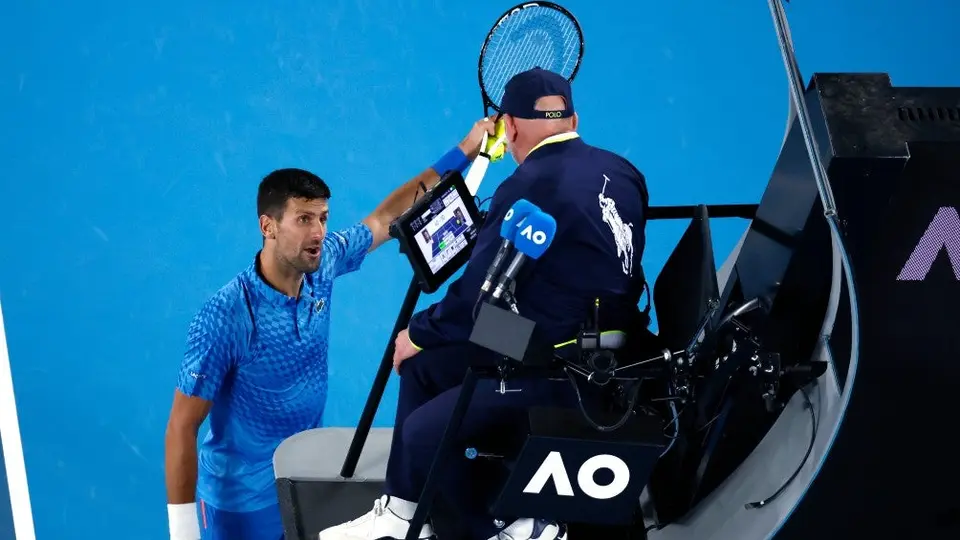 Djokovic tras estallar contra el juez por un aficionado: 'Está borracho, ha venido a provocarme'