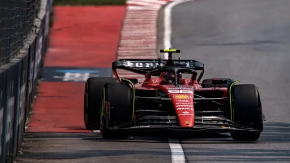 F1: Carlos Sainz sufrió accidente en las pruebas libres y compromete su clasifiicación