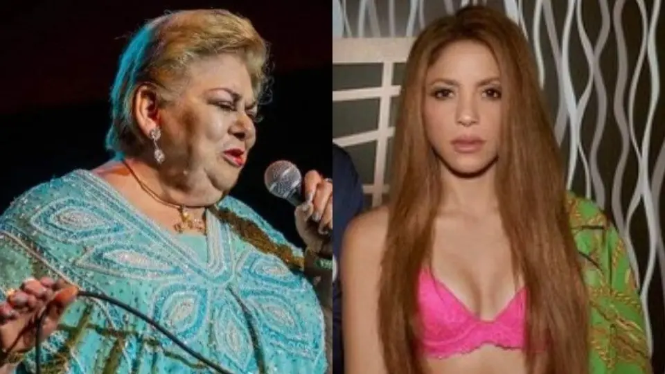 Paquita la del Barrio le canta canción a Shakira en apoyo a su situación con Piqué