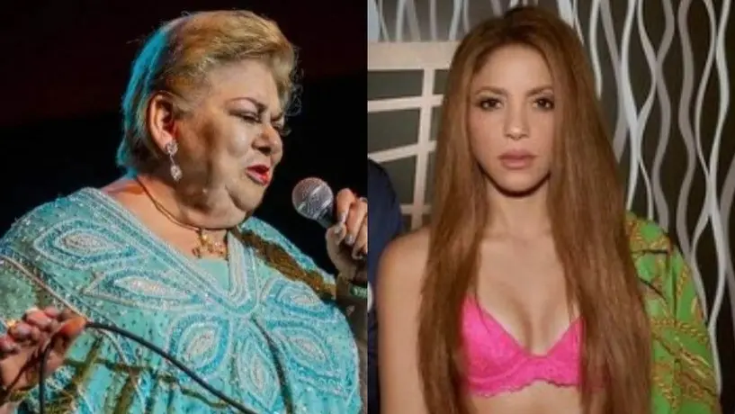 Paquita la del Barrio le canta canción a Shakira en apoyo a su situación con Piqué