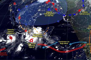 Tormenta tropical "Adrián" se convierte en huracán categoría 1