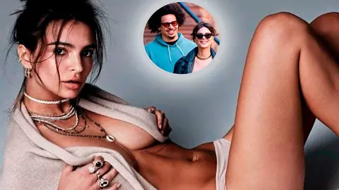 Emily Ratajkowski se muestra desnuda y en la intimidad con Eric Andre; la foto reafirma noviazgo
