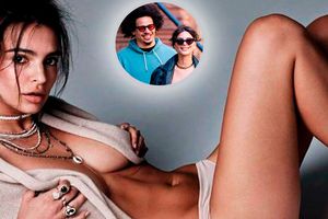 Emily Ratajkowski se muestra desnuda y en la intimidad con Eric Andre; la foto reafirma noviazgo