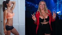 Ebanie Bridges reta a Avril Mathie a una pelea de modelos de OnlyFans