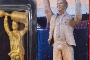Figura de la estatua de Marcelo Gallardo saldrá a la venta: "Viene empaquetado"