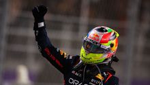 Checo Pérez lanza dinámica para diseñar su casco que usará en el Gran Premio de México