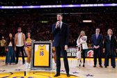 NBA: Lakers retiraron el número 16 de Pau Gasol en emotiva ceremonia donde se recordó a Kobe Bryant