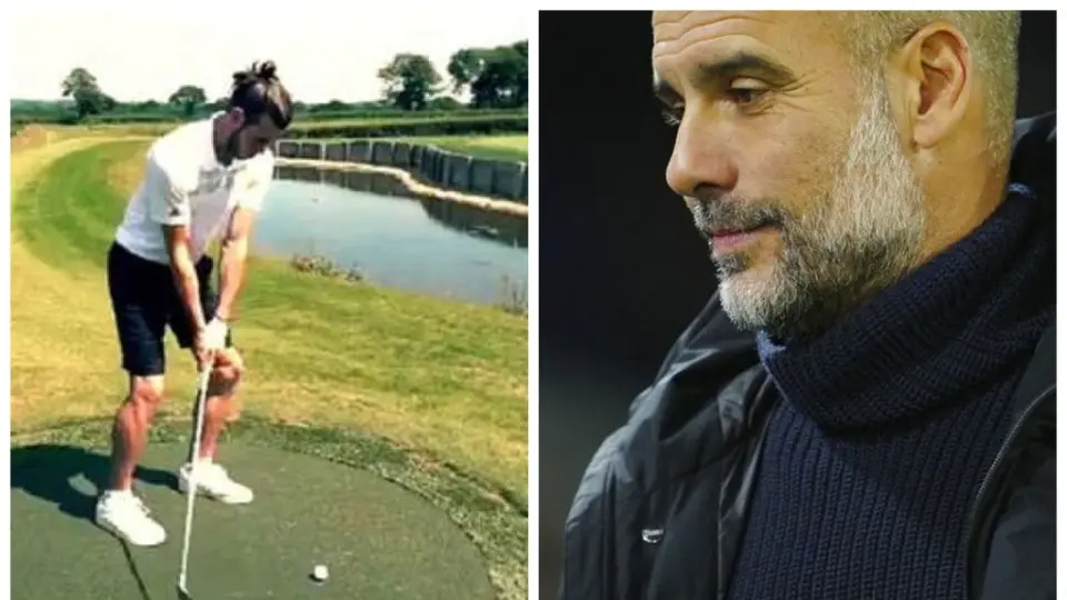 Guardiola sobre el retiro de Bale: "Ahora puede convertirse en un fantástico jugador de golf"
