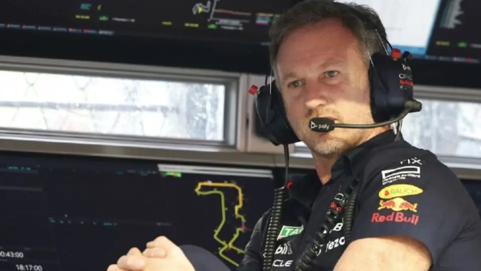 F1: Christian Horner se vuelve viral gracias a su reacción luego de la eliminación de Checo Pérez