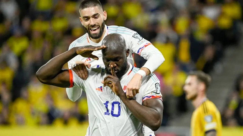 Romelu Lukaku anota triplete y 'opaca' regreso de Zlatan en triunfo de Bélgica ante Suecia