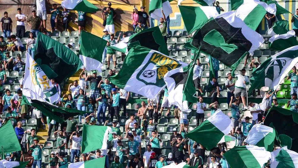 Afición del León ante el Atlético de San Luis en el Clausura 2023 | MEXSPORT