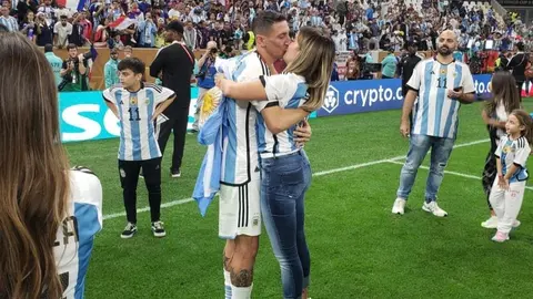 Esposa de Di María se lanza contra Rami: "Te puede enseñar a hacer goles en finales"