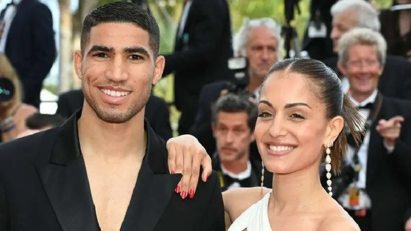 Esposa de Hakimi le pidió el divorcio y la mitad de sus bienes, pero todo está a nombre de su madre