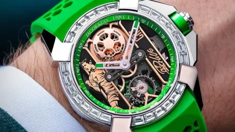 Cristiano Ronaldo presumió su colaboración con una marca de relojes de lujo