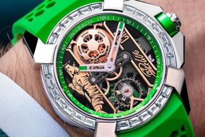 Cristiano Ronaldo presumió su colaboración con una marca de relojes de lujo