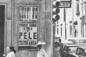 Pelé: El día que el brasileño 'detuvo' las actividades laborales en Guadalajara