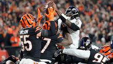 NFL: Bengals sufrió pero derrotó a Ravens y va al Divisional
