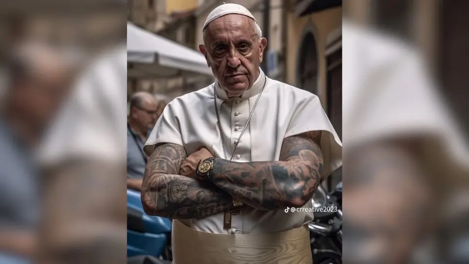 Papa Francisco: Las mejores imágenes creadas por la Inteligencia Artificial de Su Santidad