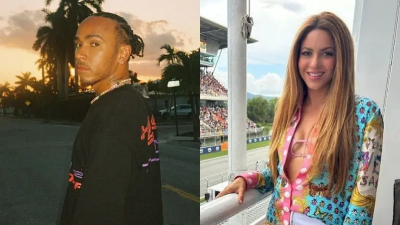 Lewis Hamilton y Shakira disfrutarán vacaciones juntos en el Caribe