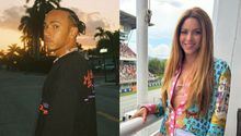 Lewis Hamilton y Shakira disfrutarán vacaciones juntos en el Caribe