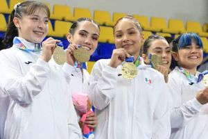Alexa Moreno se repuso a caída para ganar el oro con el equipo femenil de Gimnasia