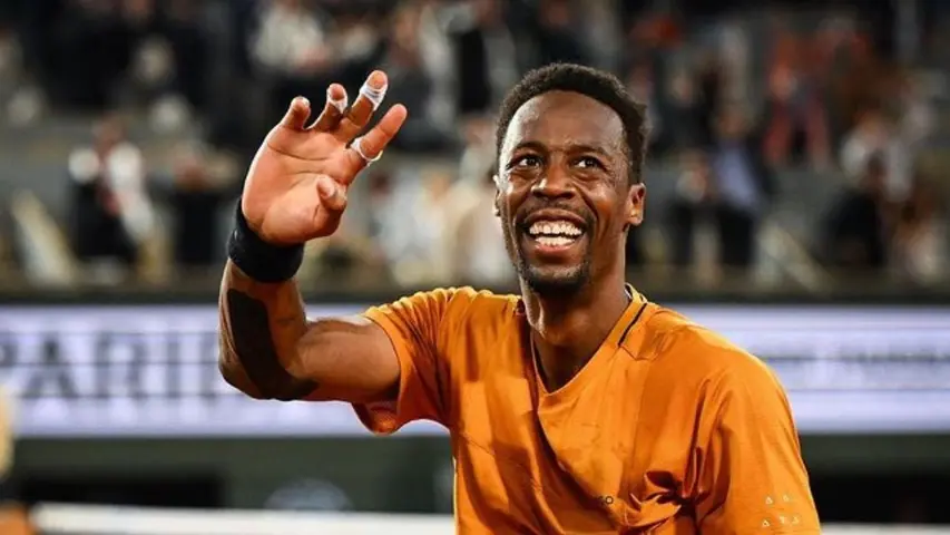 Gael Monfils en Roland Garros | INSTAGRAM: @rolandgarros