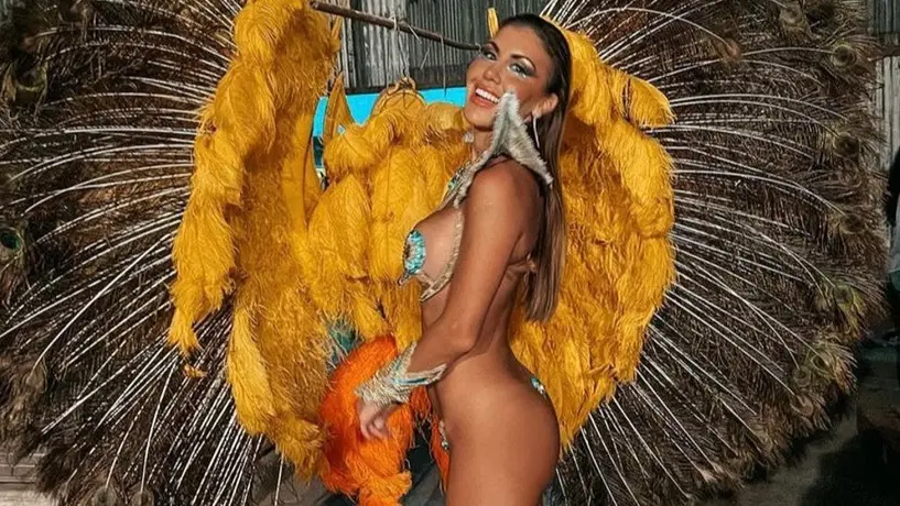 Muri López, novia de Lisandro Martínez, 'enciende' redes tras participación en Carnaval