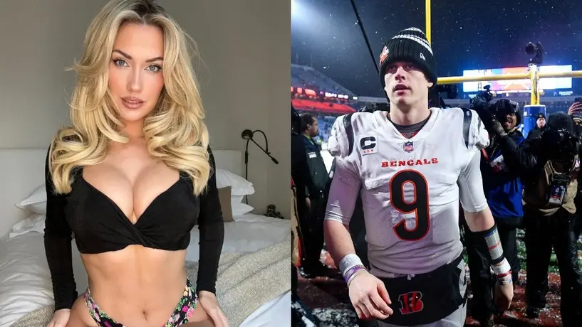 Paige Spiranac le coquetea a Joe Burrow con un video en redes sociales