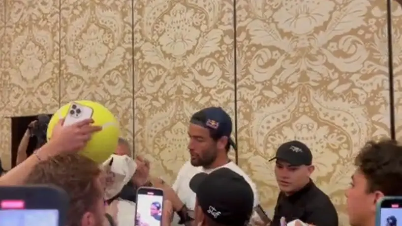 Matteo Berrettini se robó el show y el corazón de los mexicanos en el Tenis Talk del AMT