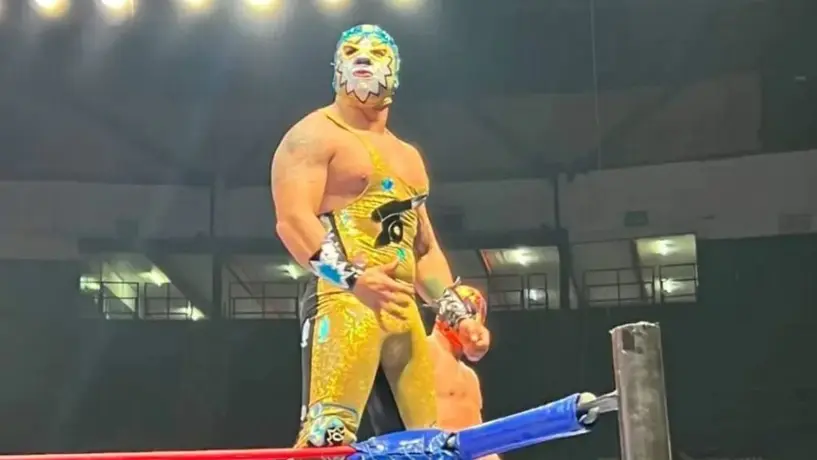 CMLL: Hombre Bala Jr, ' Campeonato de Peso Medio sería lo más importante de mi carrera'