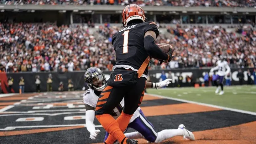 NFL: Bengals venció a Ravens y aseguró localía en PlayOffs