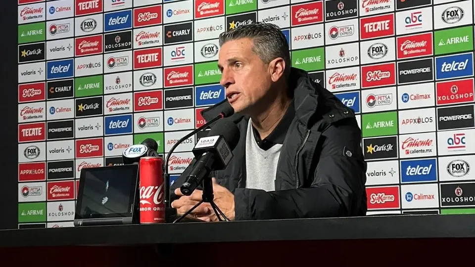 Valiño, molesto  tras el empate ante Pumas: 'Intentamos por todos lados, pero faltó precisión'