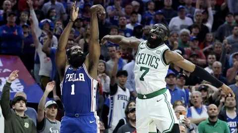 NBA: Philadelphia 76ers venció a los Celtics en dos tiempos extras