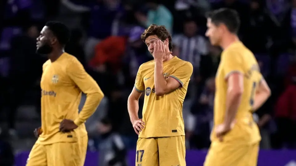 Barcelona cae de visita ante el Real Valladolid