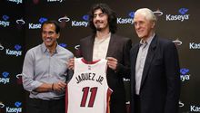 Jaime Jáquez busca seguir haciendo historia al ganarse un lugar en la rotación del Heat