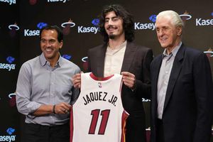 Jaime Jáquez busca seguir haciendo historia al ganarse un lugar en la rotación del Heat