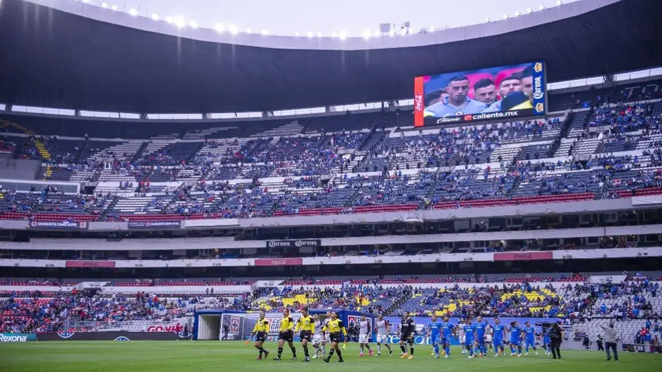 Cruz Azul: Afición de la Máquina dio una gran entrada en el Estadio Azteca