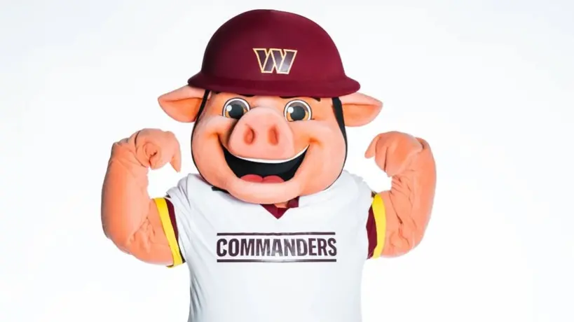 NFL: Washington Commanders presentaron a su nueva mascota "Major Tuddy"