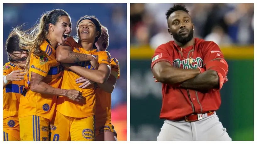 Mia Fishel celebra gol con Tigres Femenil al estilo de Randy Arozarena en el WBC
